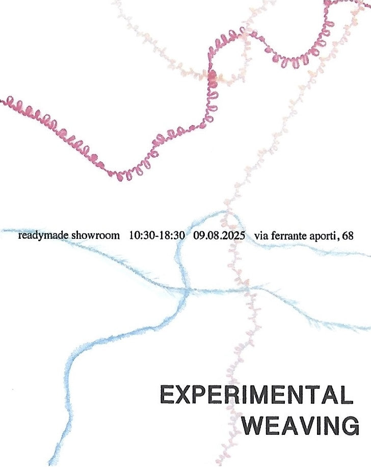 EXPERIMENTAL WEAVING workshop
