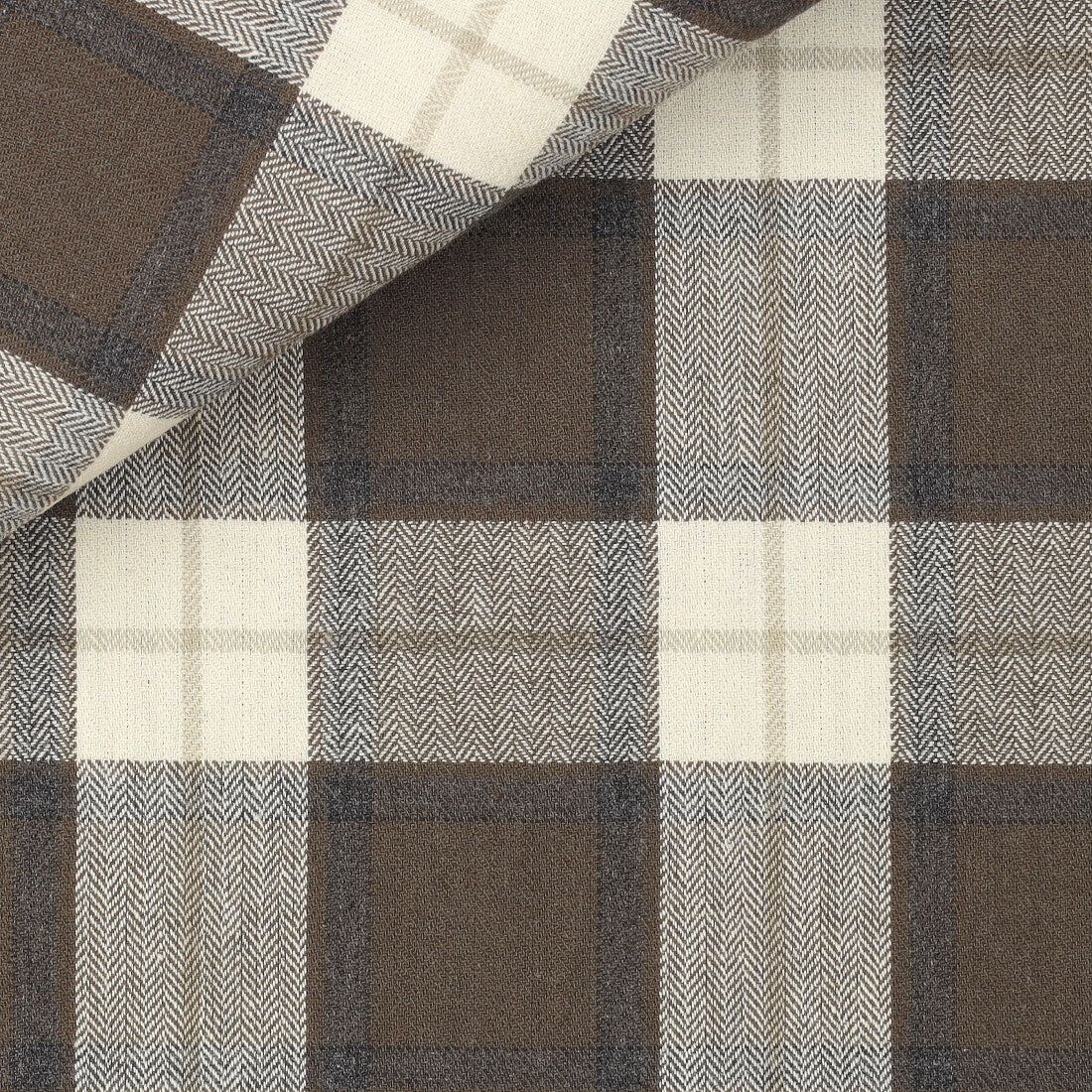 HERRINGBONE COTTON ELASTAN