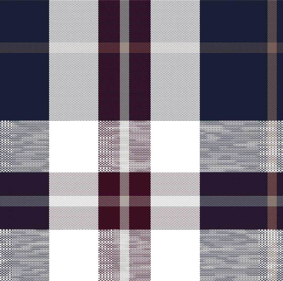 COTTON LINEN BLEND CHECKS