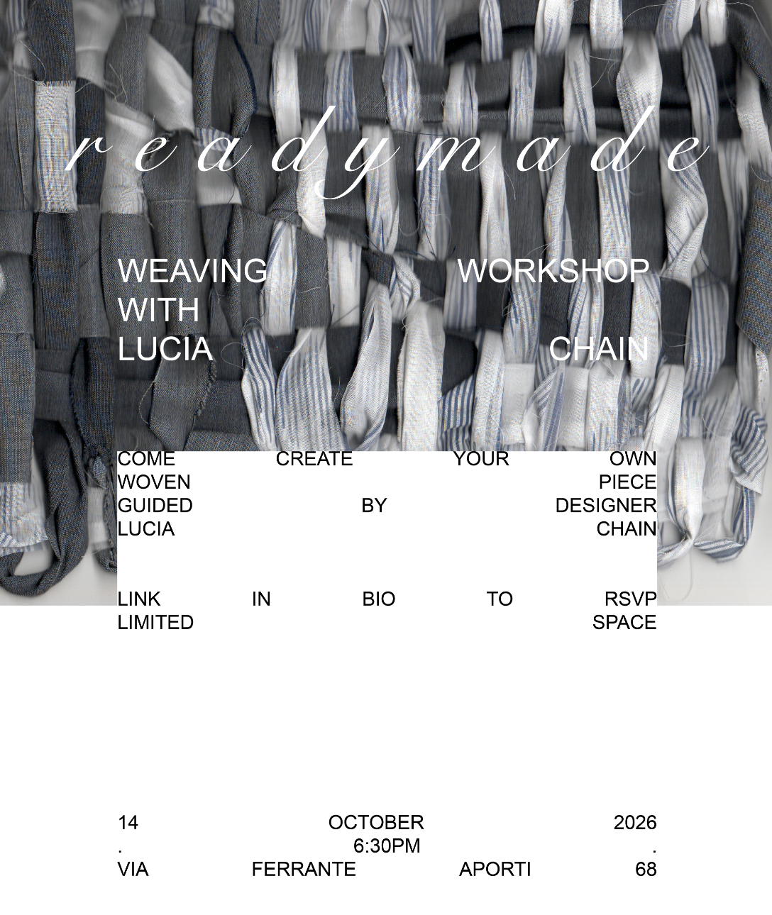 LUCIA CHAIN WEAVING WORKSHOP