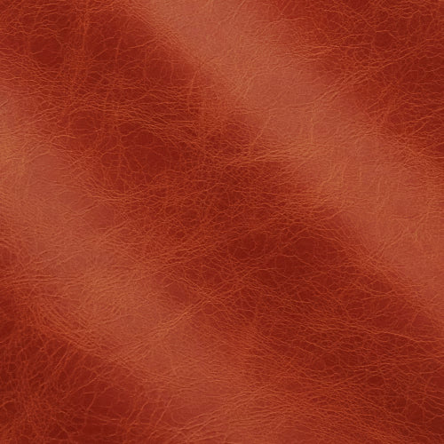 SOFT WAXED PULL-UP ANILINE LEATHER - RUST ORANGE