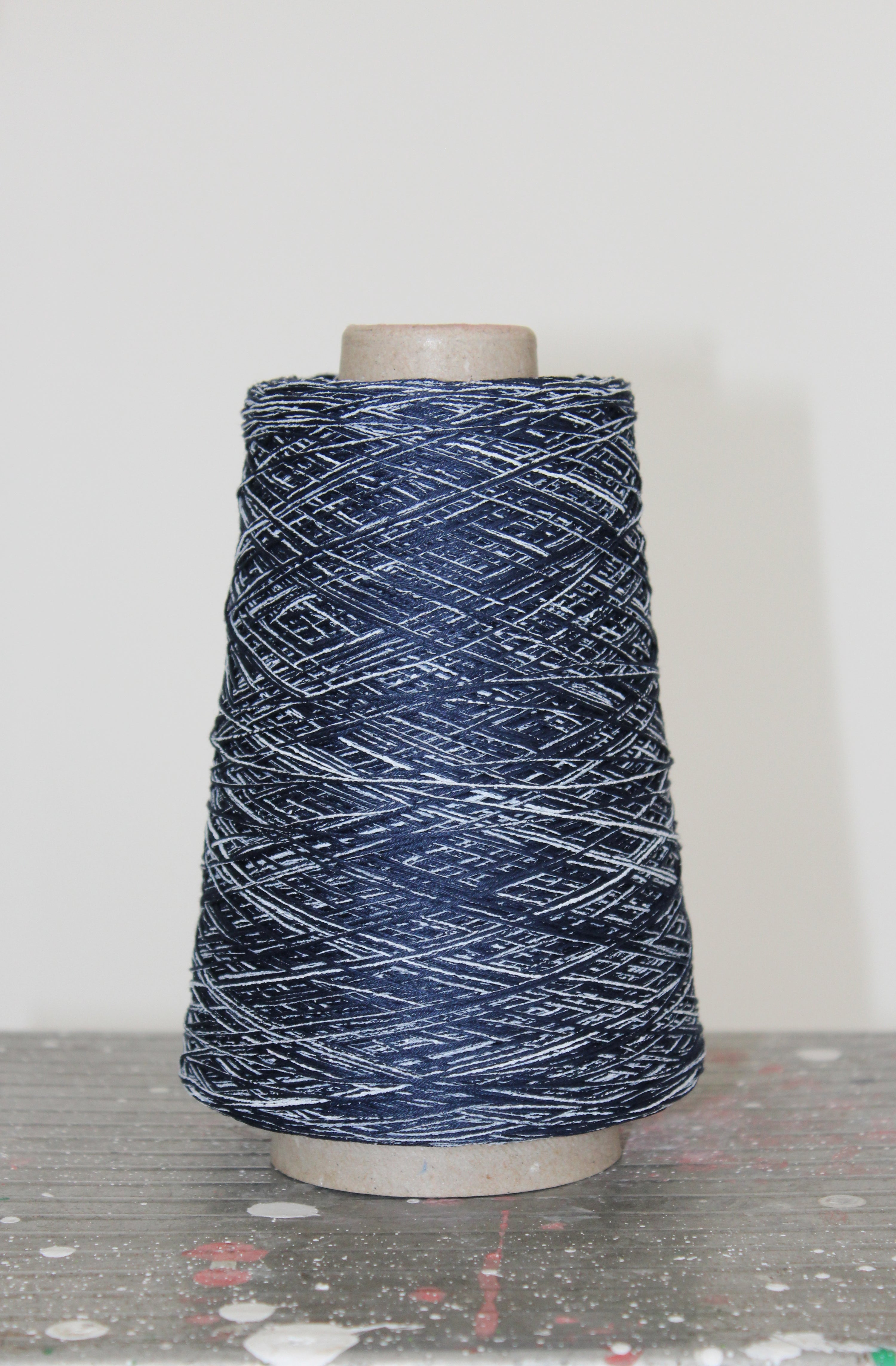 COTTON YARN WITH RUBBER PRINT