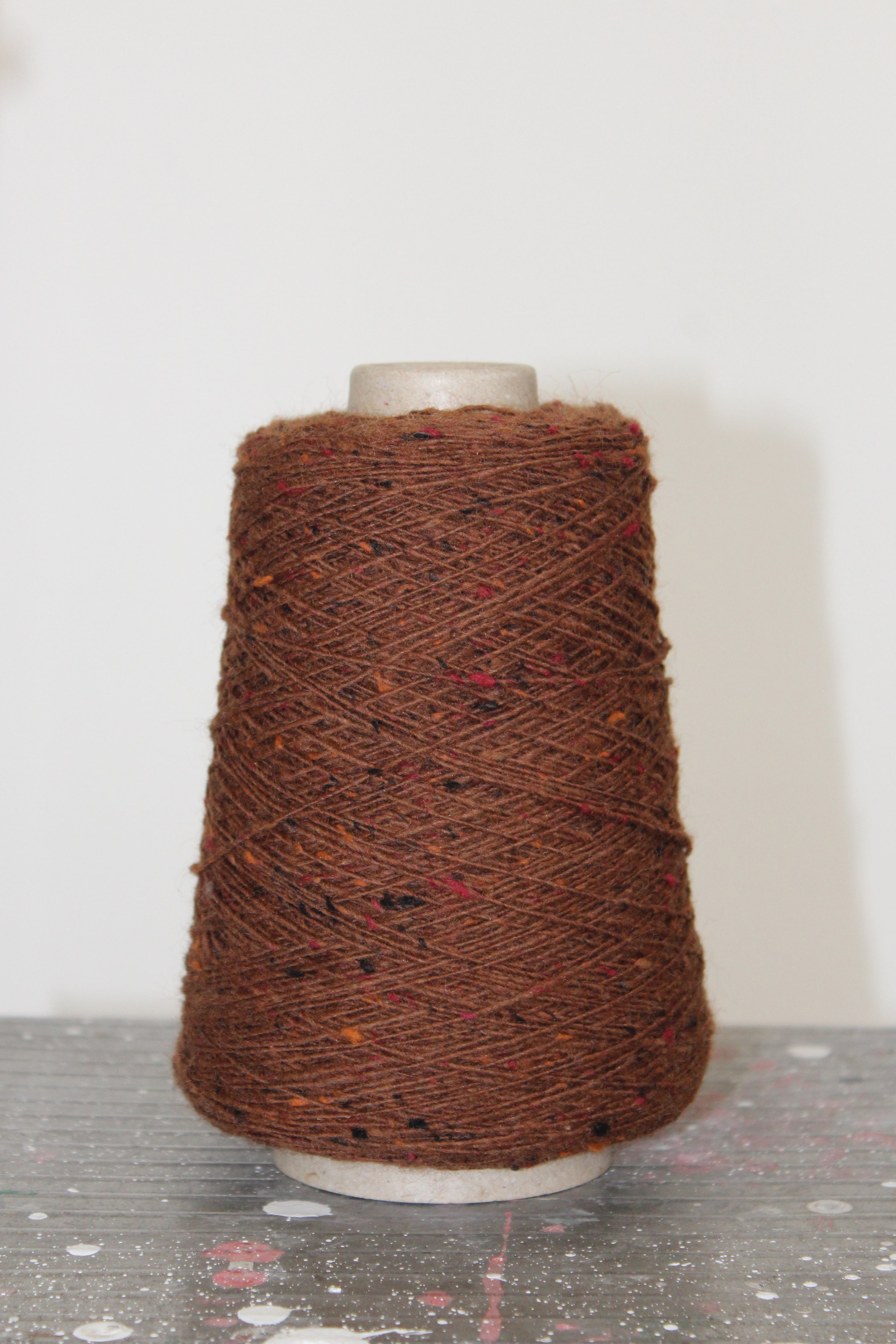WOOL BLEND SLUB YARN