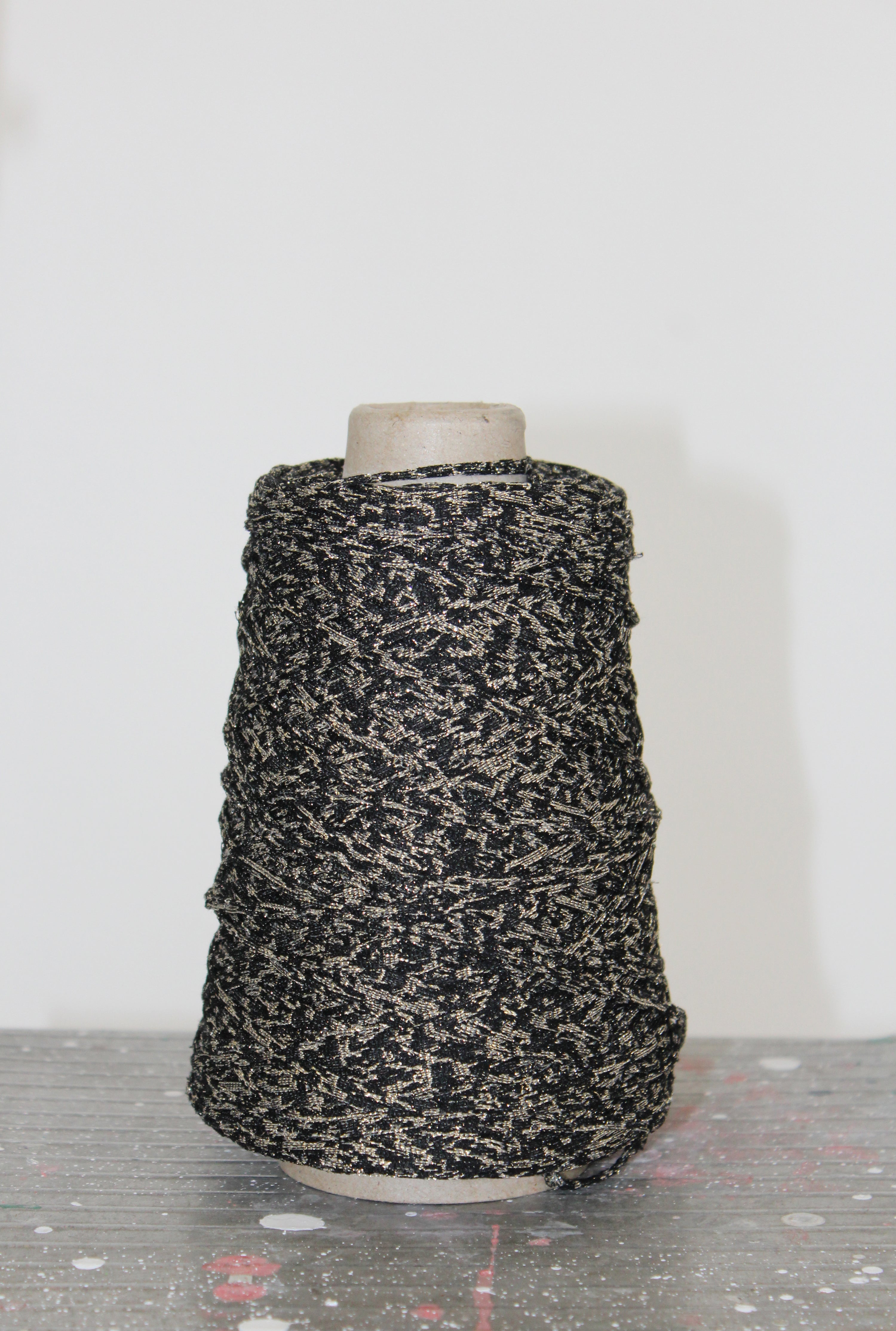 COTTON JERSEY WITH LUREX RIBBON YARN