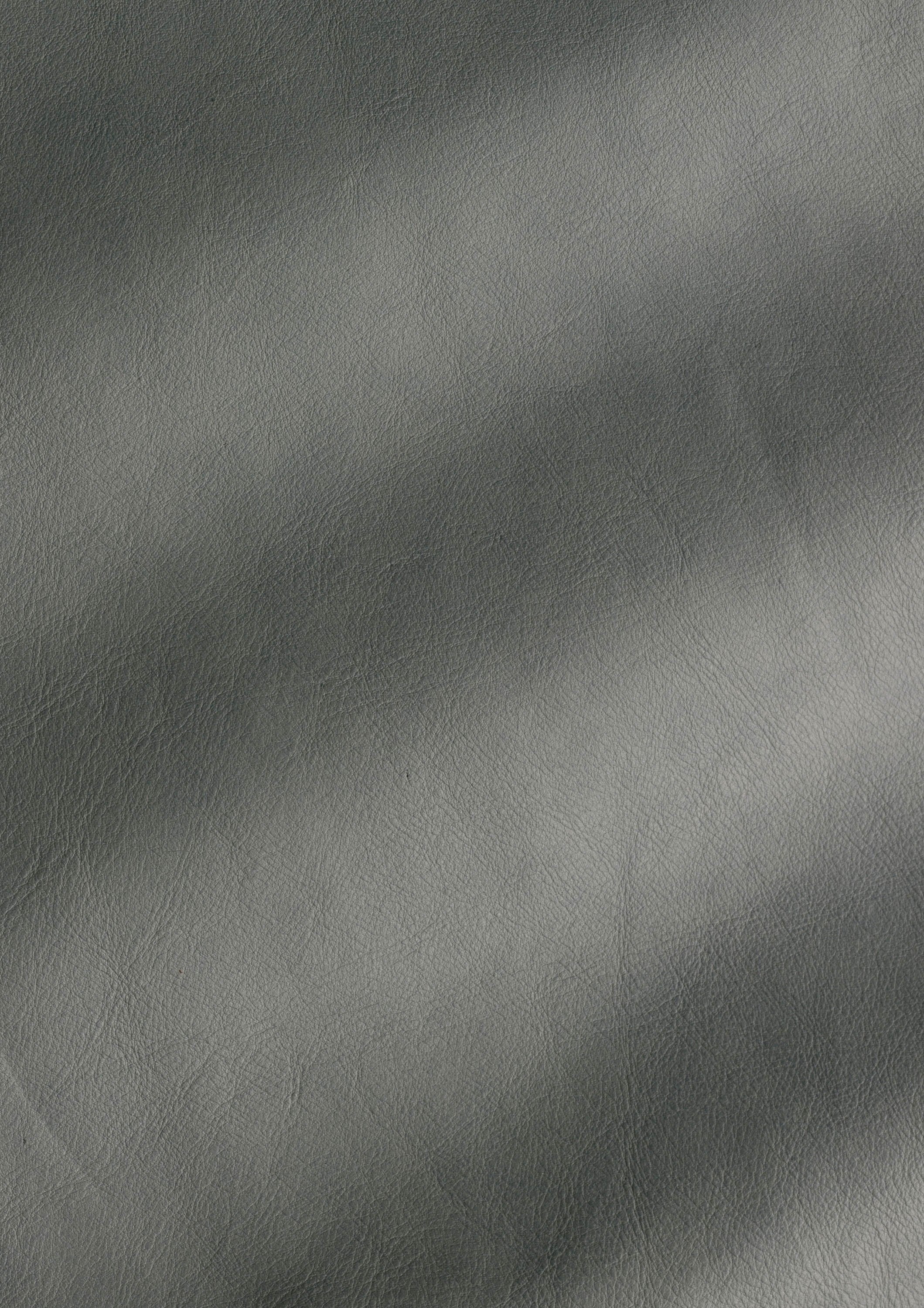 SOFT NATURAL GRAIN NAPPA LEATHER - GREY