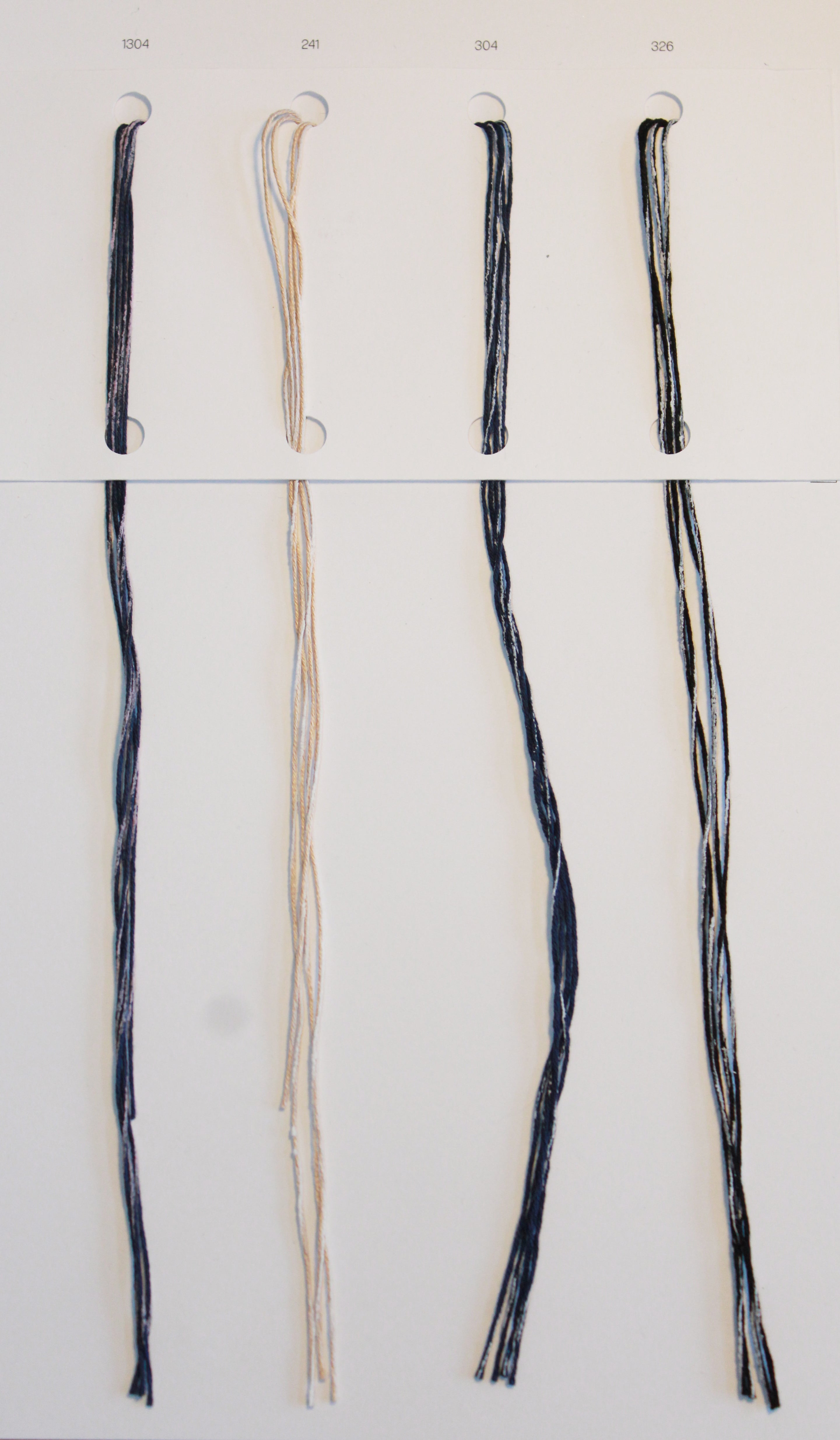 COTTON YARN WITH RUBBER PRINT