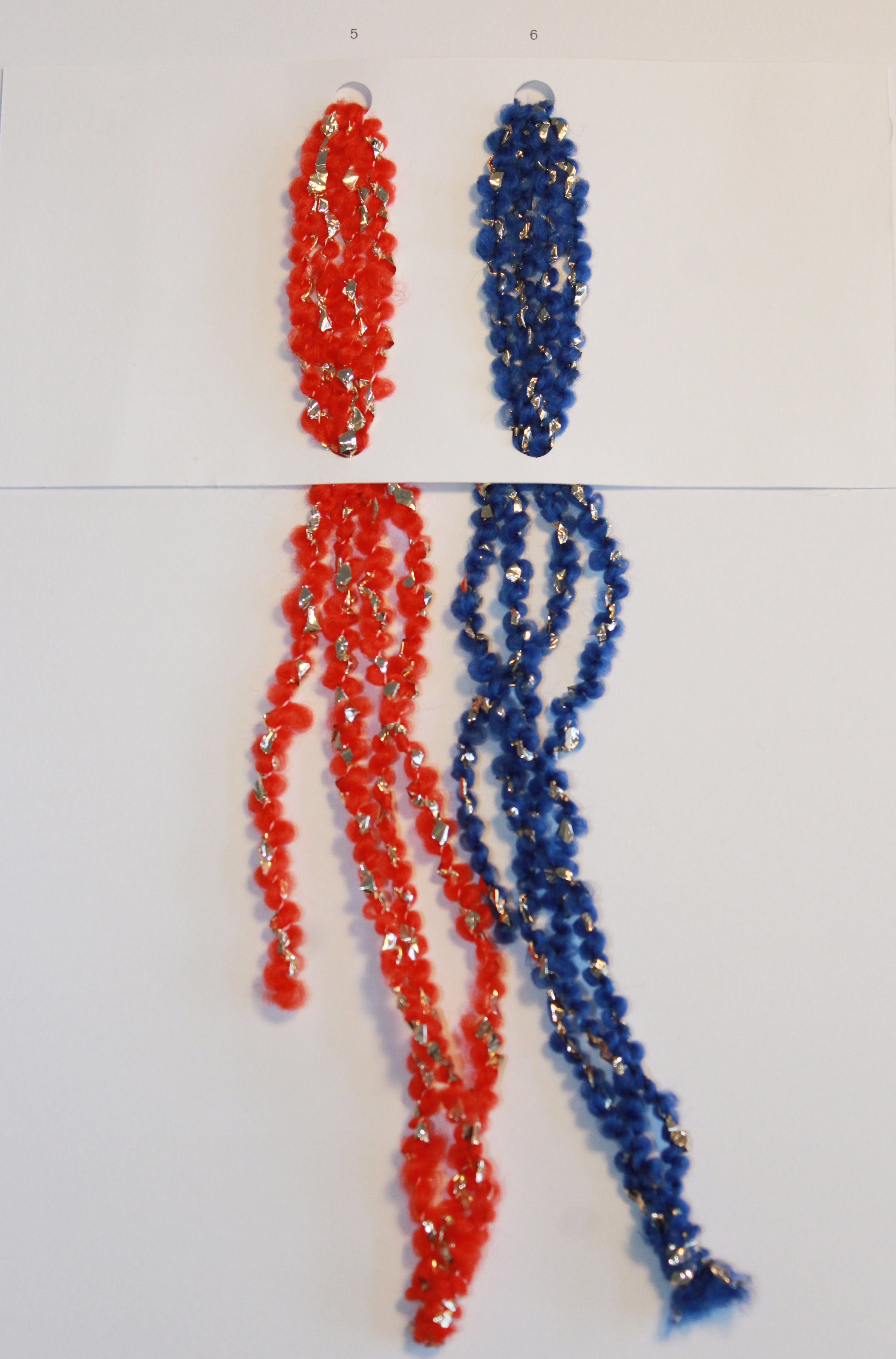 WOOL BOUCLÉ WITH GOLD LUREX