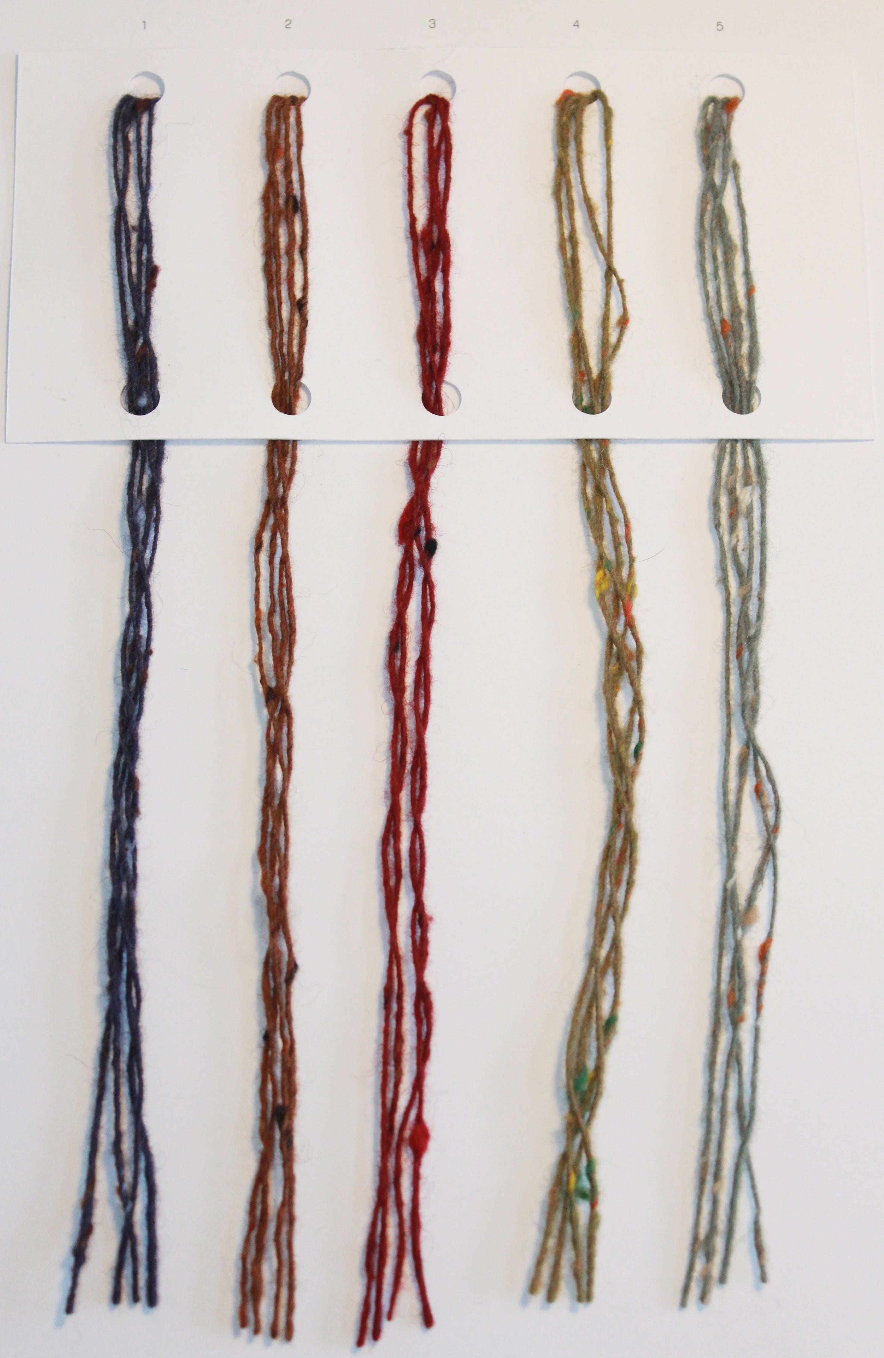 WOOL BLEND SLUB YARN