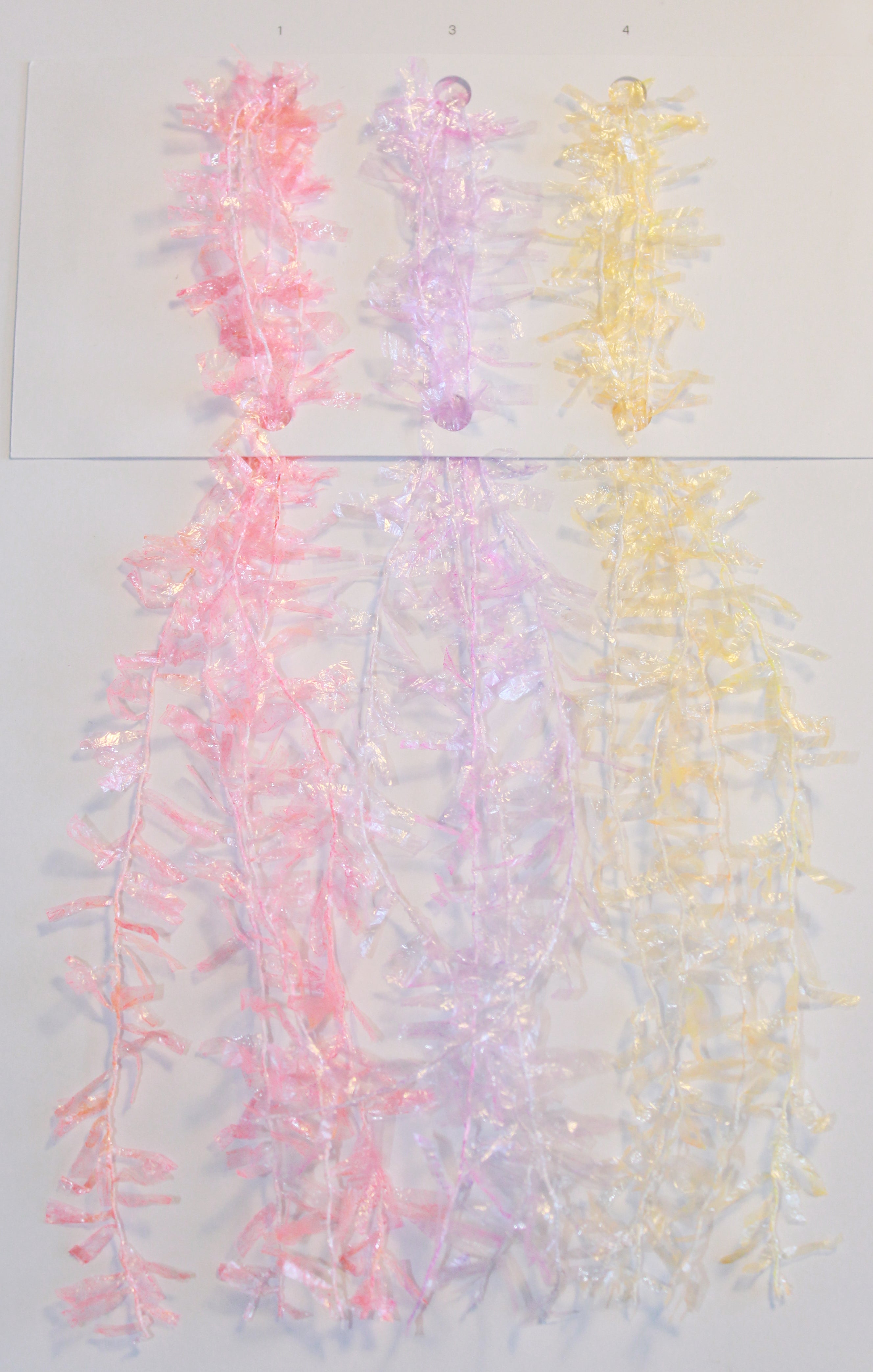 TRANSPARENT LUREX CUT YARN